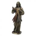  Jesus Divine Mercy Statue Bronze 8.5 inch 