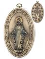  Plaque Miraculous Medal Bronze 8 inch 