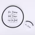  Foldable Hand Fan Jer. 29:11 Pk6 