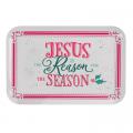  Plate Melamine Jesus Is the Reason 