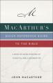  Macarthur's Quick Reference Guide to the Bible: A Book-By-Book Overview of Essential Bible Information 