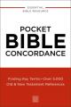  Pocket Bible Concordance: Finding Key Terms---Over 5,000 Old and New Testament References 