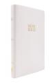  Niv, Gift and Award Bible, Leather-Look, White, Red Letter Edition, Comfort Print 
