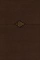  Niv, Thompson Chain-Reference Bible, Leathersoft, Brown, Red Letter, Thumb Indexed, Comfort Print 