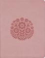  Flourish: The NIV Bible for Women, Leathersoft, Pink, Comfort Print 