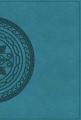  NIV Application Bible, Large Print, Leathersoft, Teal, Red Letter, Thumb Indexed, Comfort Print: Bringing the Ancient Message of the Bible Into Your W 