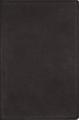  Nrsvue, Single-Column Reference Bible, Genuine Calfskin Leather, Black, Art Gilded Edges, Comfort Print 