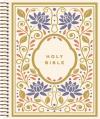  Niv, Journal the Word Bible, Double-Column, Spiral-Bound Edition, Hardcover Spiral, Multi-Floral, Red Letter, Comfort Print: This Lay-Flat Edition Inv 