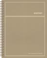  Niv, Journal the Word Bible, Single-Column, Spiral-Bound Edition, History, Cloth Hardcover Spiral, Tan, Comfort Print: With Extra-Large Margins and Ge 