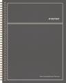  Niv, Journal the Word Bible, Single-Column, Spiral-Bound Edition, Poetry, Cloth Hardcover Spiral, Gray, Comfort Print: With Extra-Large Margins and Ge 