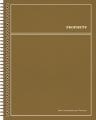  Niv, Journal the Word Bible, Single-Column, Spiral-Bound Edition, Prophets, Cloth Hardcover Spiral, Brown, Comfort Print: With Extra-Large Margins and 