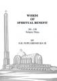  Words of Spiritual Benefit Volume 3 