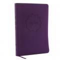  NKJV, Value Thinline Bible, Large Print, Imitation Leather, Purple, Red Letter Edition 