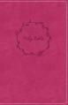  KJV, Deluxe Gift Bible, Imitation Leather, Pink, Red Letter Edition 