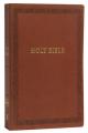  NKJV, Holy Bible, Soft Touch Edition, Imitation Leather, Brown, Comfort Print 