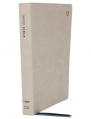  Net Bible, Thinline, Leathersoft, Stone, Comfort Print: Holy Bible 