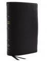  Nkjv, Reference Bible, Classic Verse-By-Verse, Center-Column, Premium Goatskin Leather, Black, Premier Collection, Red Letter Edition, Comfort Print 