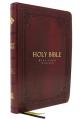  KJV Holy Bible: Large Print Thinline, Burgundy Leathersoft, Red Letter, Comfort Print: King James Version 