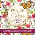  Praise & Color Creative Devotional Kit: Bible Devotional & Psalm Coloring Kit 