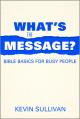  What's the Message?: Bible Basics for Busy People 