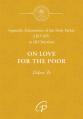  On Love for the Poor / Dilexi Te 