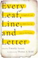  Every Leaf, Line, and Letter: Evangelicals and the Bible from the 1730s to the Present 