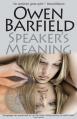 Speaker's Meaning 