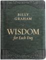  Wisdom for Each Day (Large Text Leathersoft): Daily Devotions to Guide Your Life and Grow Your Faith (a 365-Day Devotional) - The Perfect Father's Day 