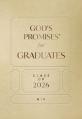  God's Promises for Graduates: Class of 2026 - Gold NIV: New International Version 