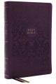  KJV Holy Bible with 73,000 Center-Column Cross References, Purple Leathersoft, Red Letter, Comfort Print: King James Version 