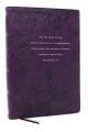  Peace of God Bible: Discover and Experience God's Shalom Throughout the Bible (Nkjv, Purple Leathersoft, Red Letter, Comfort Print) 