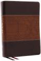  NKJV Study Bible, Leathersoft, Brown, Full-Color, Thumb Indexed, Comfort Print: The Complete Resource for Studying God's Word 