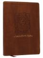  The Sketchbook Bible: The Complete Bible with Hundreds of Illustrations (Nkjv, Brown Leathersoft, Red Letter, Comfort Print) 