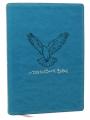  The Sketchbook Bible: The Complete Bible with Hundreds of Illustrations (Nkjv, Teal Leathersoft, Red Letter, Comfort Print) 