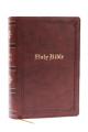  KJV Holy Bible: Personal Size Giant Print, Brown Leathersoft, Red Letter, Comfort Print: King James Version 