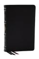  RSV Personal Size Bible with Cross References, Black Premium Goatskin Leather, Premier Collection, (Sovereign Collection) 