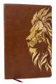  Kjv, Personal Size New Testament, Tan Leathersoft, Red Letter, Comfort Print 