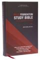  NKJV Foundation Study Bible, Wide-Margin, Black Hardcover, Red Letter 