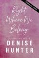  Right Where We Belong: A Sweet, Kisses-Only Romance 