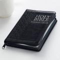  KJV Pocket Edition: Zippered Black 
