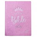  ESV My Creative Bible for Girls Faux Leather Hc, Pink Glitter 