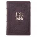  KJV Bible Giant Print Full Size Dark Brown 