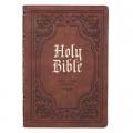  KJV Bible Thinline Brown 
