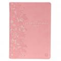  The Spiritual Growth Bible, Study Bible, NLT - New Living Translation Holy Bible, Faux Leather, Pink 