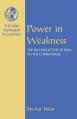 Power in Weakness 