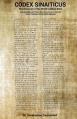  Codex Sinaiticus: The Discovery of the World's Oldest Bible 