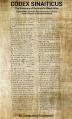  Codex Sinaiticus: The Discovery of the World's Oldest Bible 