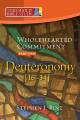  Wholehearted Commitment: Deuteronomy: Part 2 [16-34] 
