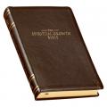 The Spiritual Growth Bible, Study Bible, NLT - New Living Translation Holy Bible, Premium Full Grain Leather, Tan 