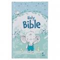  Bible NLT Infant (Hardcover, Blue) 